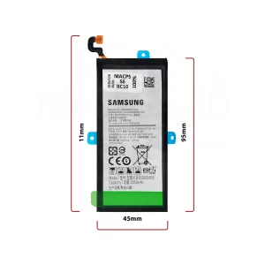 قیمت خرید باتری سامسونگ S6_EBBG920ABE(2550mAh) اورجینال