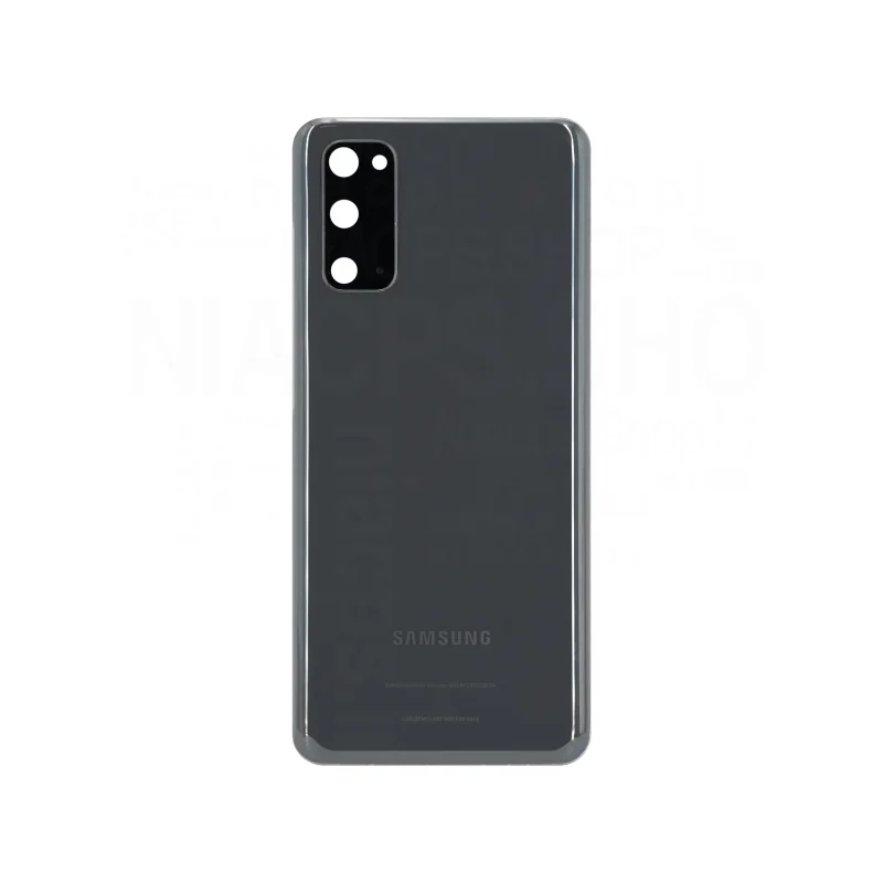 قیمت خرید درب پشت خاکستری با شیشه لنز سامسونگ/Galaxy S20(G980) 100%ORG