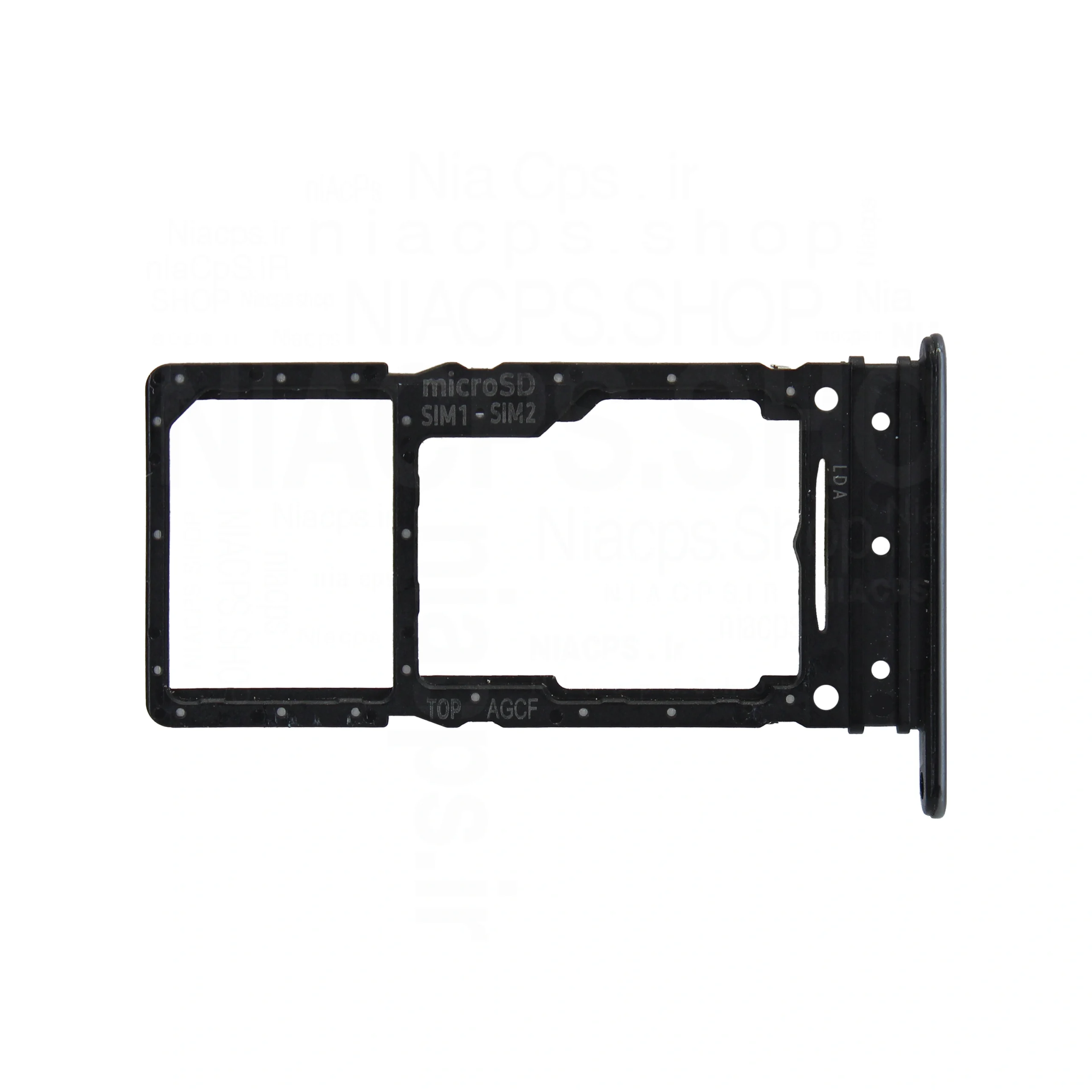 Holder Sim SAMSUNG A73 5G(A736) BLACK ORG خشاب سیم کارت گوشی A73 5g-A736 سامسونگ