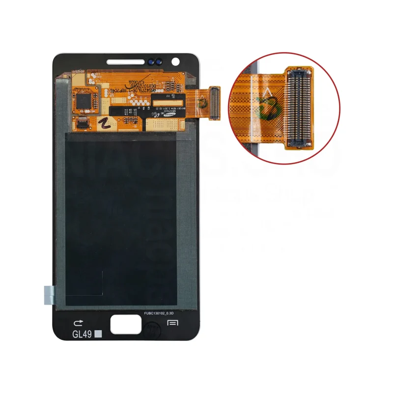 تاچ و السیدی سفید سامسونگ/Samsung A2 plus(I9105) گلس تعویضی