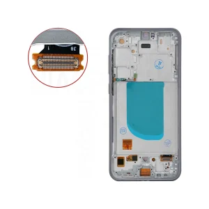 تاچ و السیدی سامسونگ/Samsung Galaxy S23fe(s711) مشکی با فرم OLED