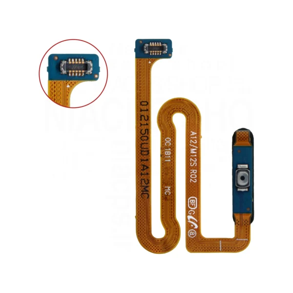قیمت فلت اثرانگشت آبی موبایل A12-A125 و A12-A127 سامسونگ