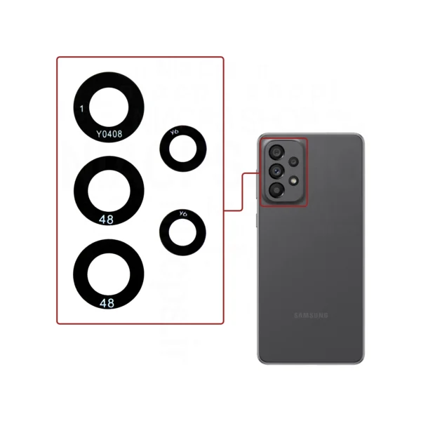 قیمت کاور لنز گوشی A73 5g-A736 سامسونگ