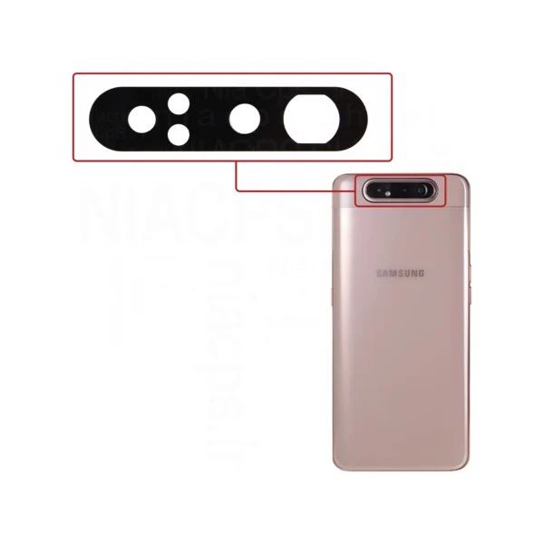 شیشه لنز سامسونگ A80(A805) اورجینال - Image 2