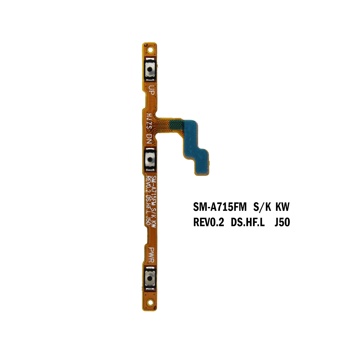 فلت پاور و ولوم سامسونگ گلکسی A51 مدل A515، سازگار با A71 مدل A715