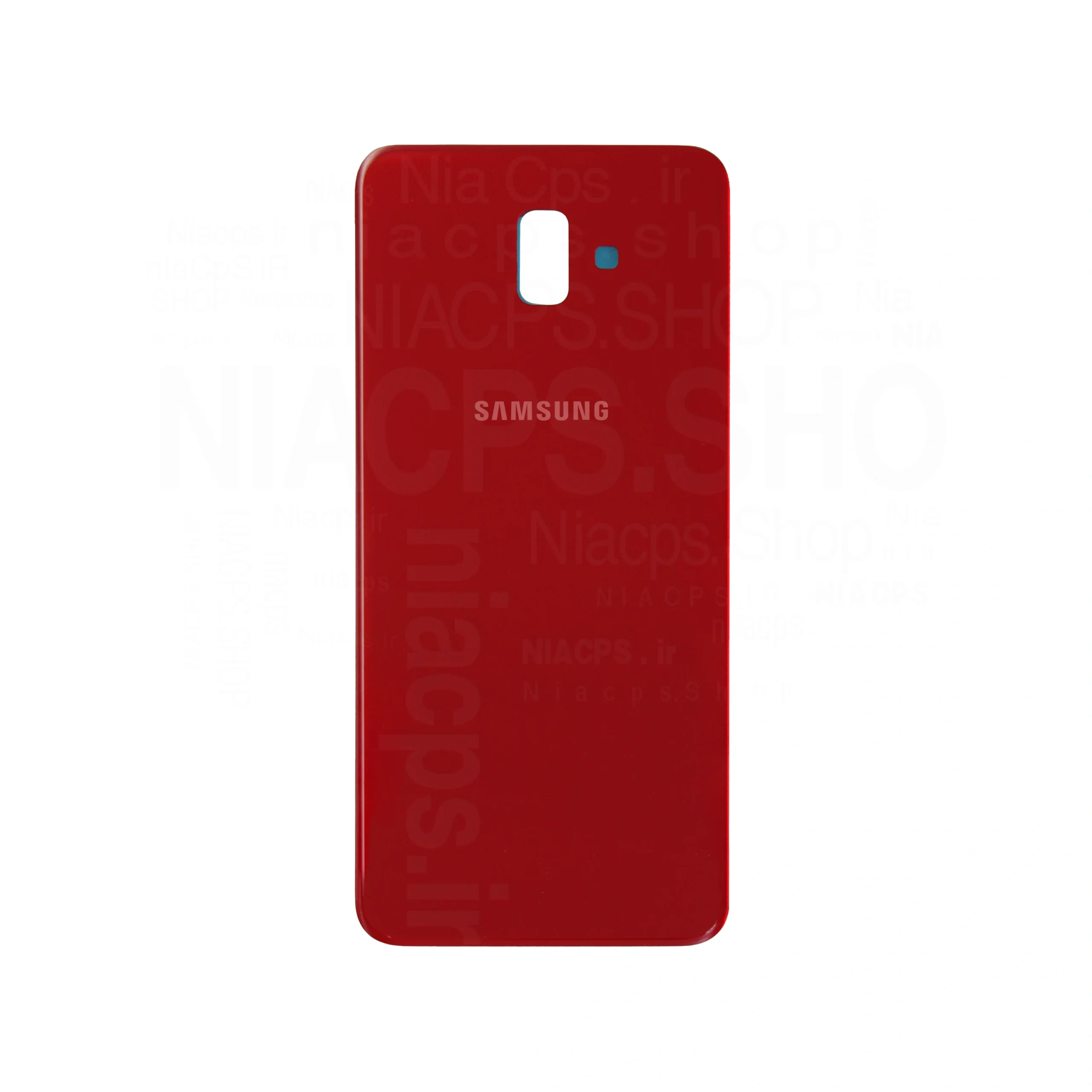 قیمت خرید درب پشت قرمز گوشی سامسونگ J6plus(j610) کیفیت اورجینال