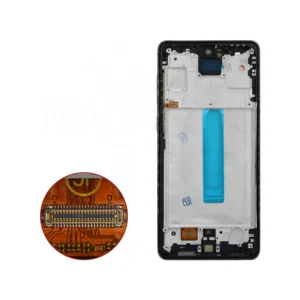 تاچ و ال سی دی سامسونگ A73 5G(A736) مشکی با فریم کیفیت اولد انحصاری نیا - Image 2