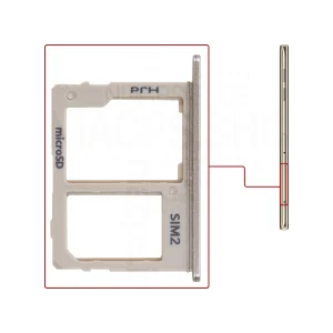قیمت خشاب سیم کارت گلد سامسونگ گلکسی J6(j600)