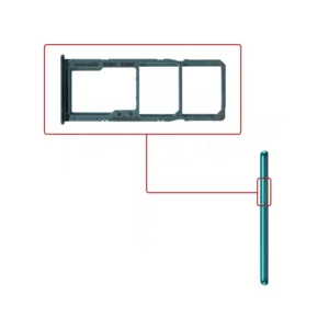 قیمت هولدرسیم و مموری سامسونگ a51 مدل a515