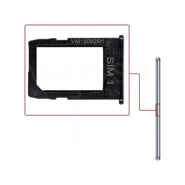 خشاب سیم کارت مشکی گوشی سامسونگ J6plus(j610)