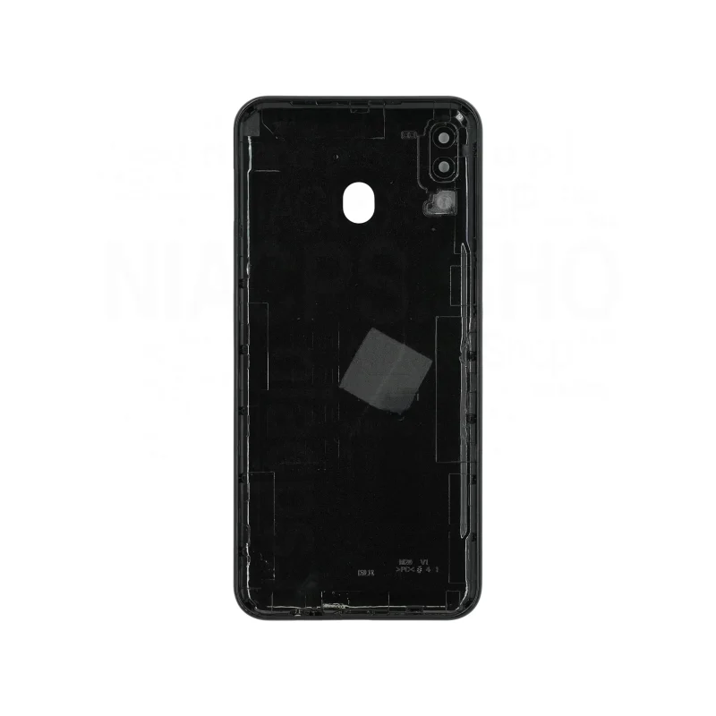 درب پشت مشکی با محافظ لنز گوشی سامسونگ/ Samsung M20(m205) اورجینال