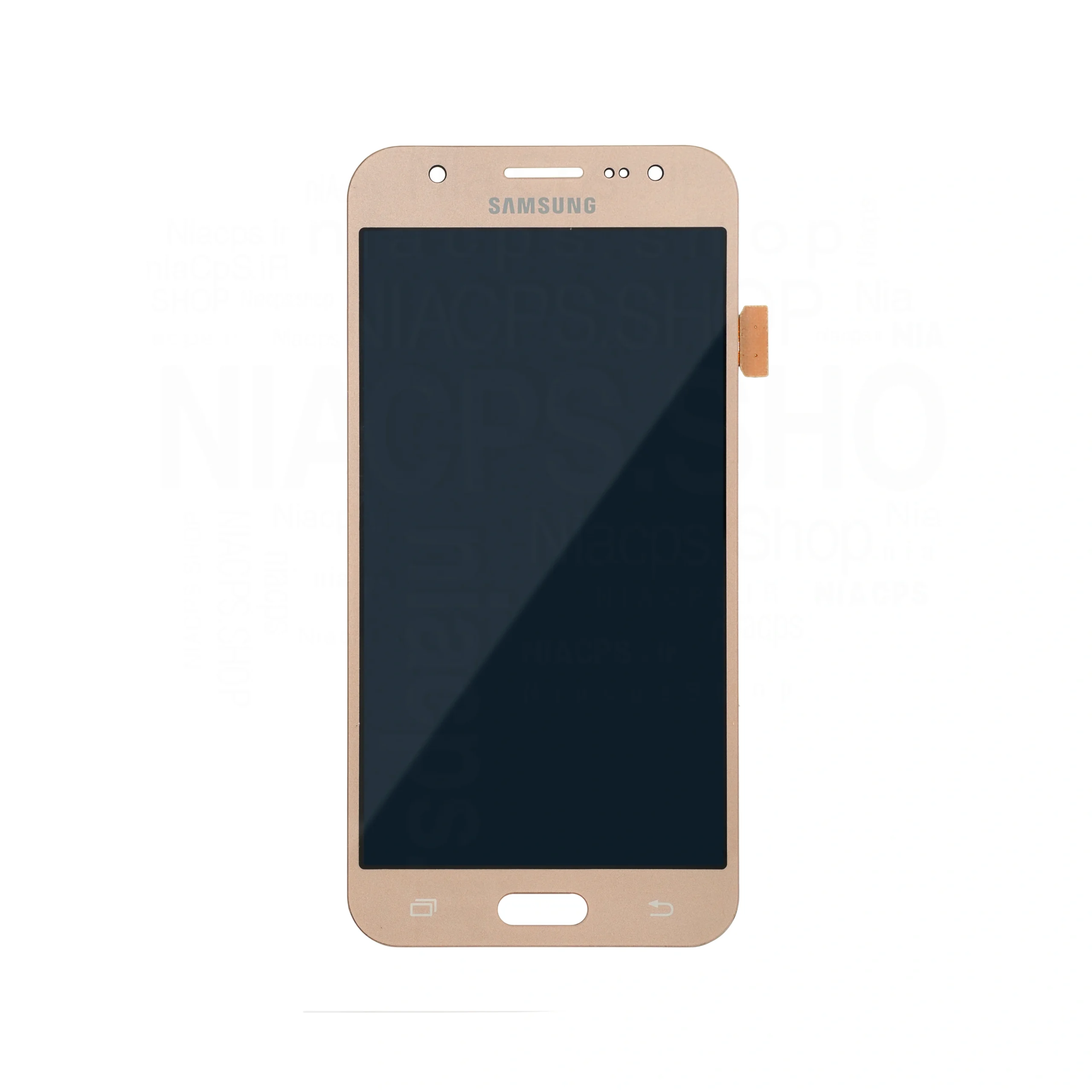 قیمت خرید تاچ و السیدی سامسونگ/Samsung Galaxy J5(j500) طلایی چنج گلس