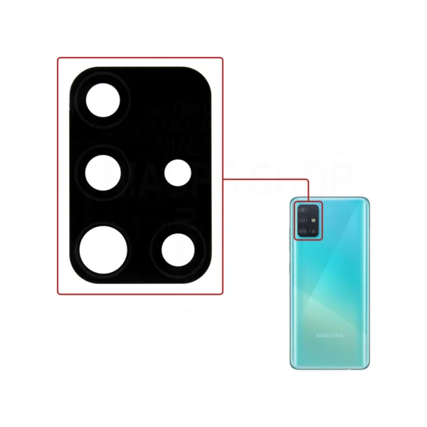 قیمت شیشه دوربین گوشی سامسونگ A51-A515