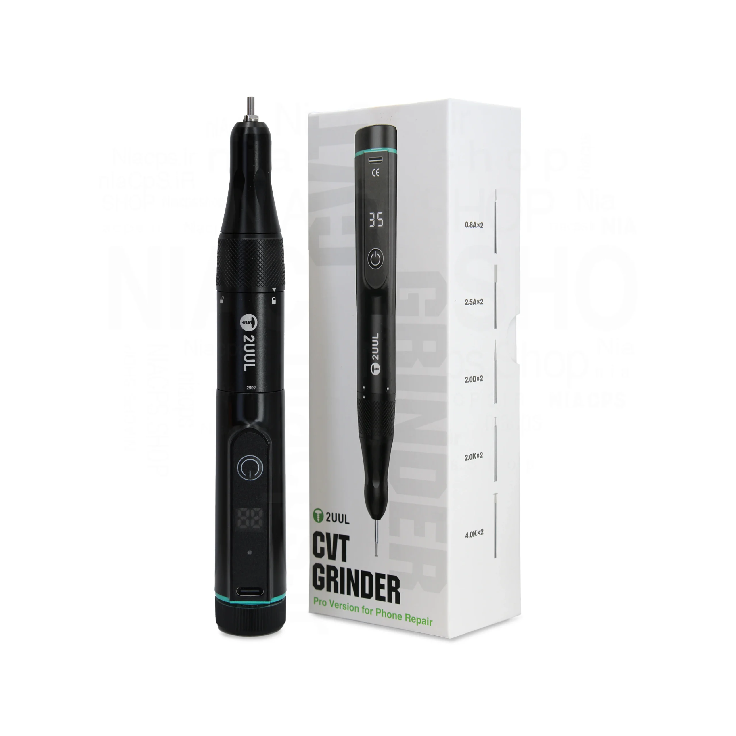 فرز انگشتی مینیاتوری 2UUL(DA84) CVT GRINDER فرز انگشتی مینیاتوری 2uul Da84
